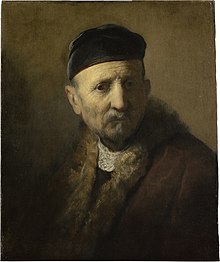 [1] Büste eines alten Mannes mit Kappe (Rembrandt van Rijn)