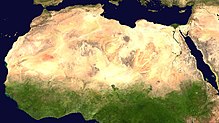 [1] Satellitenaufnahme der Sahara