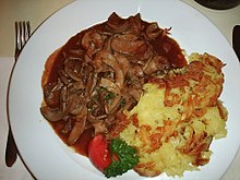 [2] Saure Nieren mit Rösti