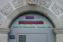 [1] Der Schuldenberg der staatlichen Haushalte der Bundesrepublik Deutschland betrug im Juli 2006 1,5 Billionen Euro.