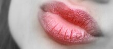 [1] Lippen einer Frau