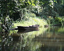 [1] die Spree mit Spreewaldkahn