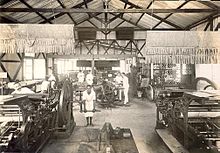 [1] Druckerei in Mosambik im Jahr 1910
