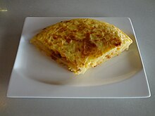 [1] ein Stück Tortilla