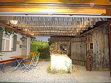 [1] Theaterbühne ‚Mord im Hühnerstall’ (Wangen 2014)