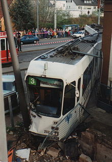 [1] Unfall einer Straßenbahn