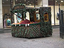 [1] Verkaufsstand für Obst und Gemüse