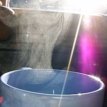 [2] Dampf aus einer Tasse