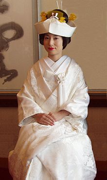 [1] Japanerin in einem traditionellen Hozeitskimono