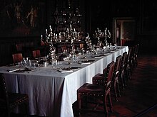 [1] Der Speisesaal im Schloss Wernigerode