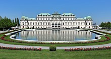 [1] das Obere Belvedere in Wien