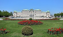 [1] Schloß Belvedere im Bezirk Landstraße