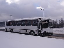 [1] Bus nach Auffahrunfall
