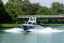 [1] Boot der Wasserschutzpolizei