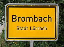 [1] Brombacher Ortsschild