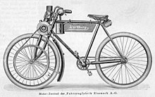 [1] motorisiertes Zweirad von Wartburg